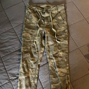 American Eagle Camo Skinny Jeans